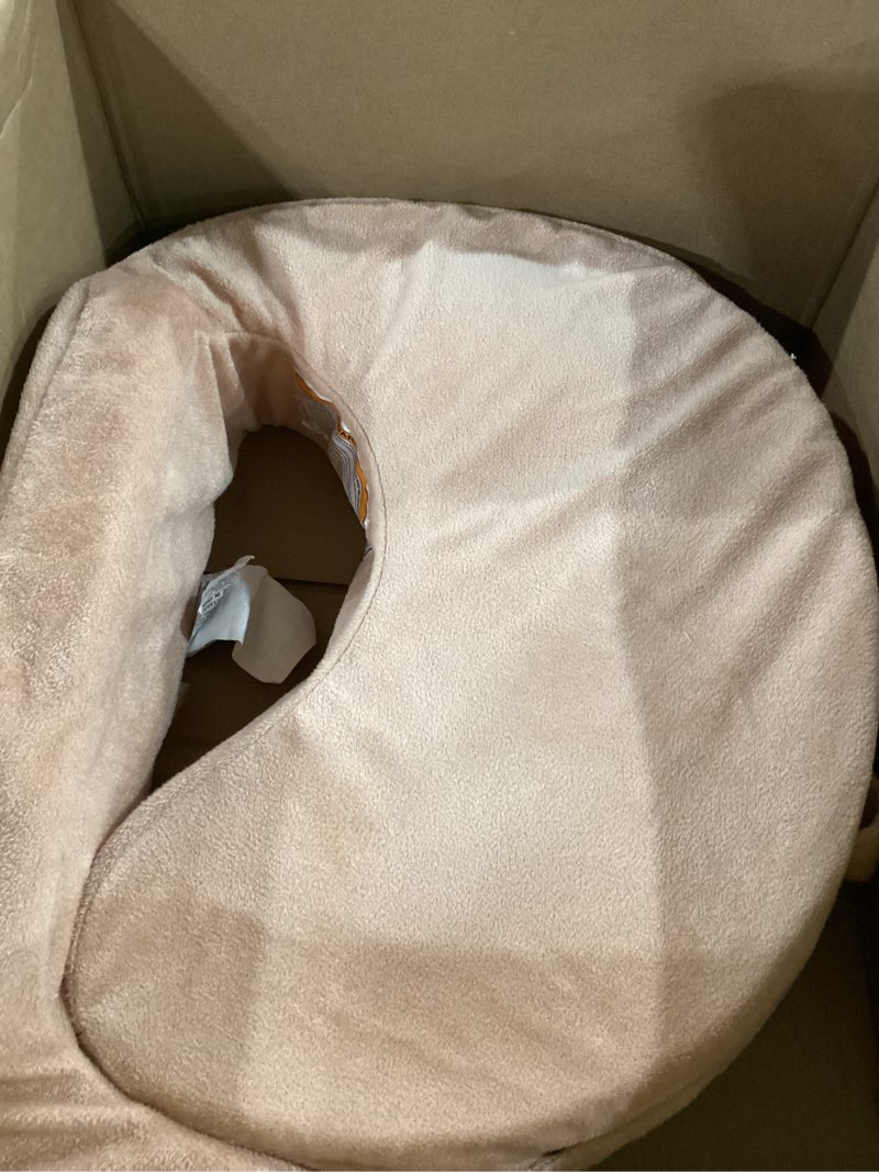 Condition photo showing New/Like New for my brest friend nursing pillow - deluxe - enhanced comfort w/ slipcover - ergonomic breastfeeding pillow for ultimate support for mom & baby - adjustable pillow w/ handy side pocket, soft rose