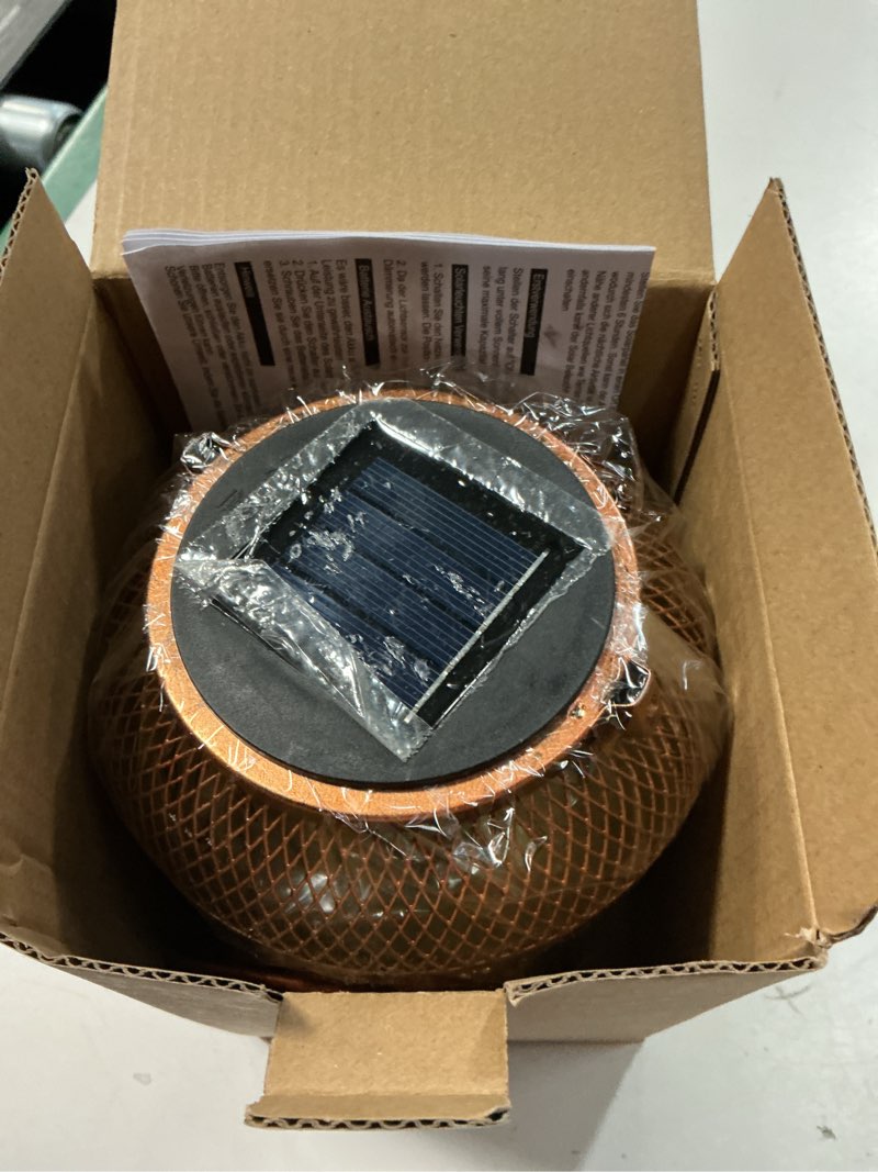 Condition photo showing New/Like New for Hummingbird Solar Lanterns Outdoor Waterproof Garden Decor Birthday Gifts for Mom Women Grandma Metal Hanging Solar Lights Outdoor Decoration for Patio,Yard,Porch,Backyard A. 1 Pack Hummingbird