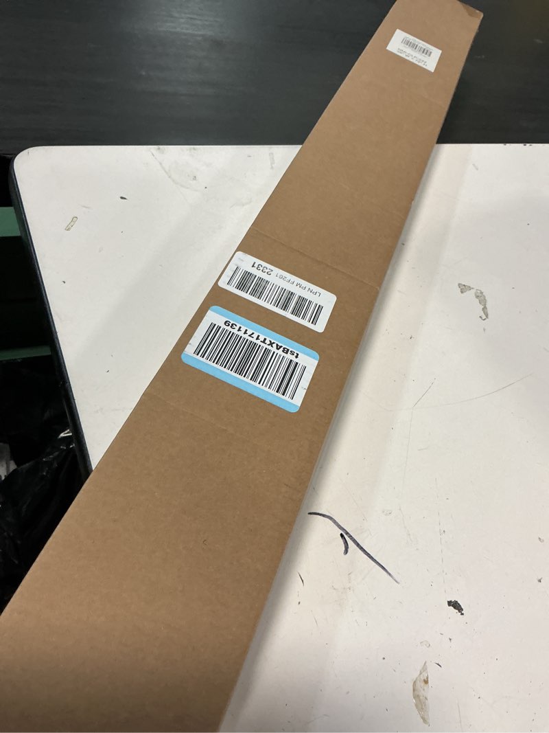 Condition photo showing Good Condition for lazblinds no tools no drill 1" vinyl mini blinds, cordless blinds for windows, light filtering horizontal window blinds & shades, 38" w x 72" h, white cordless-white 38" w x 72" h