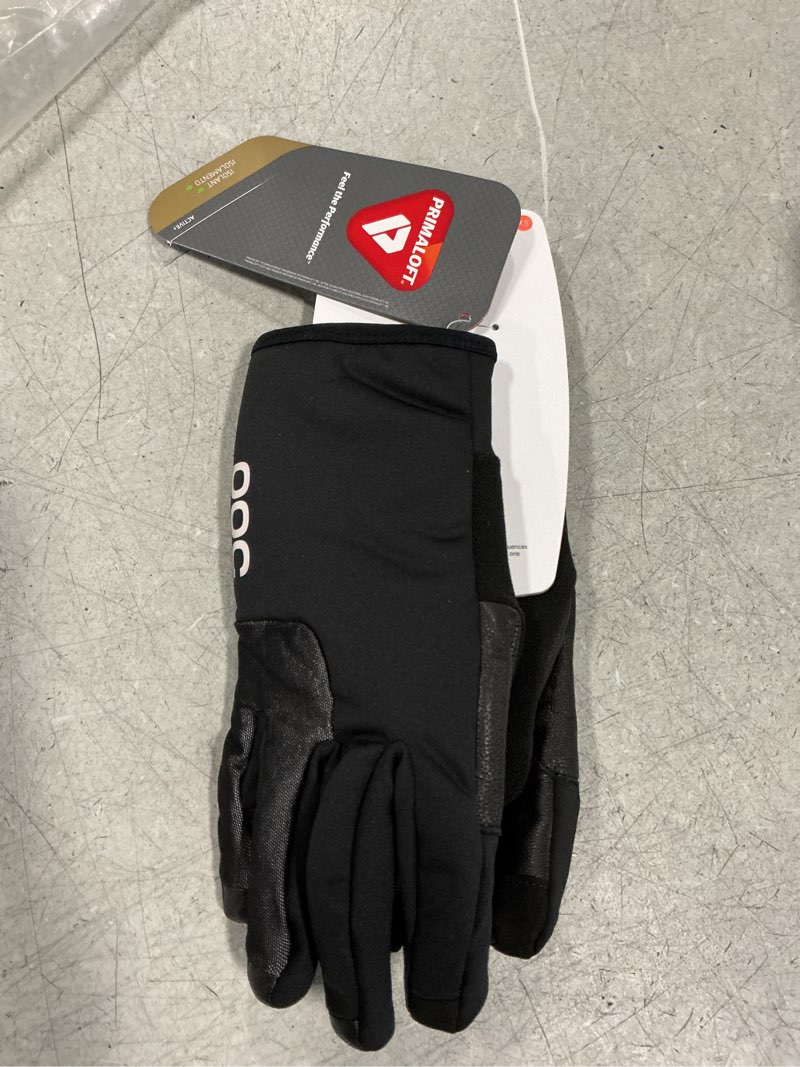 Condition photo showing New/Like New for POC Thermal gloves, uranium black XS 