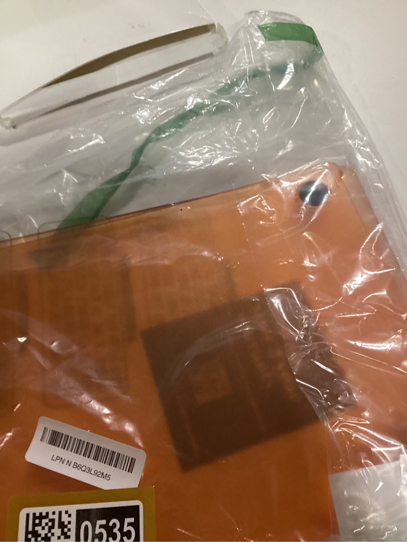 Condition photo showing New/Like New for EooCoo Compatible with MacBook Air 13 inch Case M5 2026-2022 M4 M3 M2 Model A3449 A3240 A3113 A2681, Mac Air 13.6 inch Hard Shell & Keyboard Cover & Screen Film & Type-C, Frost Orange Frost Cosmic Orange