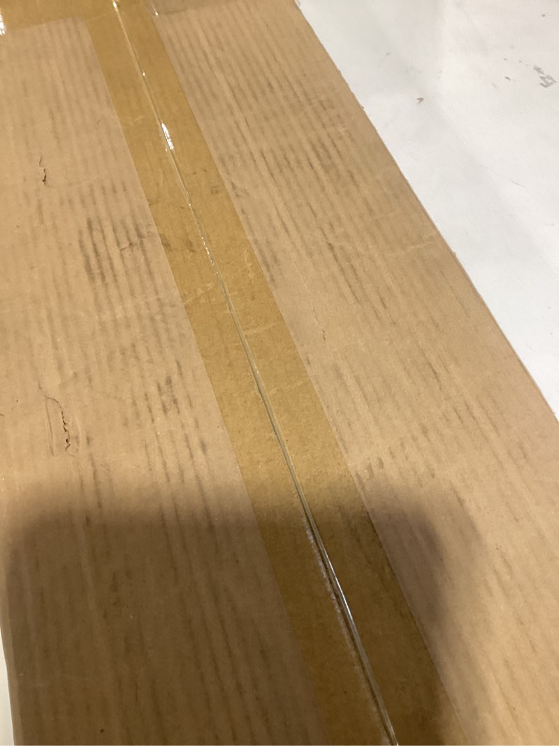 Condition photo showing New/Like New for Dual Monitor Stand, 35.4 Inch Monitor Stand Riser for 2 Monitors, 2 Tiers Wood Desk Shelf with Storage, Desktop Organizer Stand for Computer, Laptop, Printer, TV (Black Walnut, 35.4in) Black Walnut 35.4in