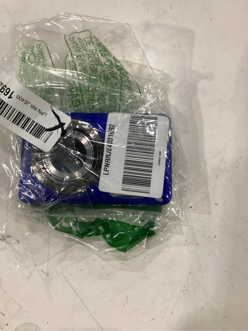 Condition photo showing As Is for not tested****kodak pixpro fz55-bl 16mp digital camera 5x optical zoom 28mm wide angle 1080p full hd video li-ion battery 2.7\" lcd vlogging camera (blue)