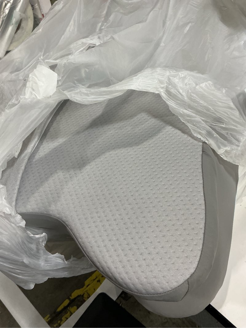 Condition photo showing Good Condition for cervical neck pillow for pain relief - ergonomic side sleeper pillow for neck support, orthopedic memory foam pillows for sleeping, contour cervical pillow bed pillow for back stomach sleepers blue