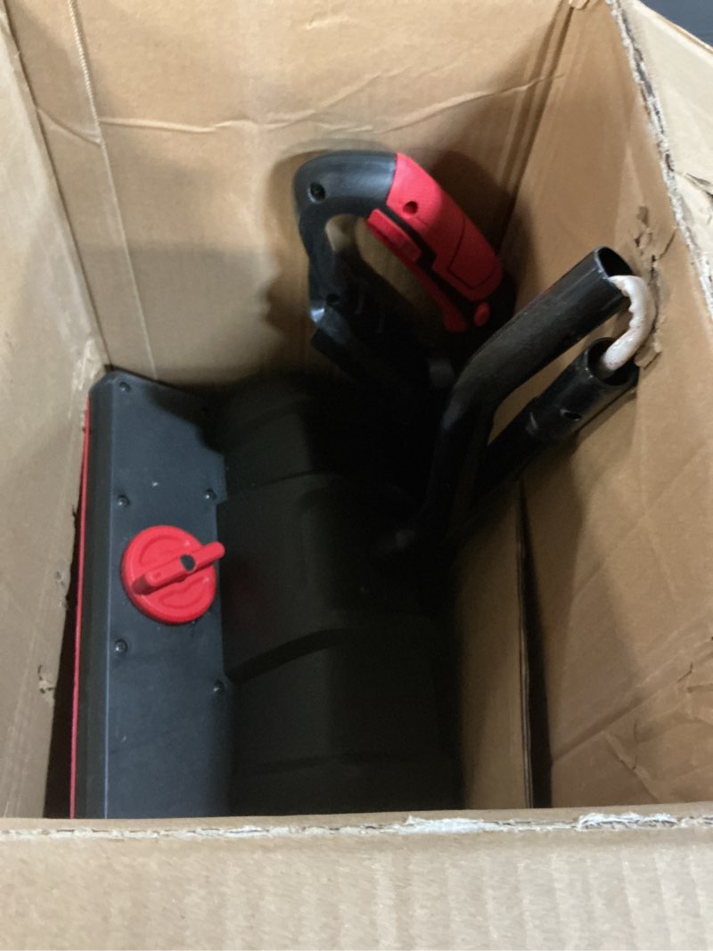 Condition photo showing Good Condition for MZK Cordless Snow Shovel, 20V 13-Inch Battery Powered Snow Thrower, Battery Snow Blower with Directional Plate & Adjustable Front Handle(4.0Ah Li-ion Battery & Fast Charger Included)