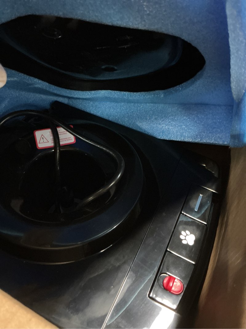 Condition photo showing As Is for primo black water cooler