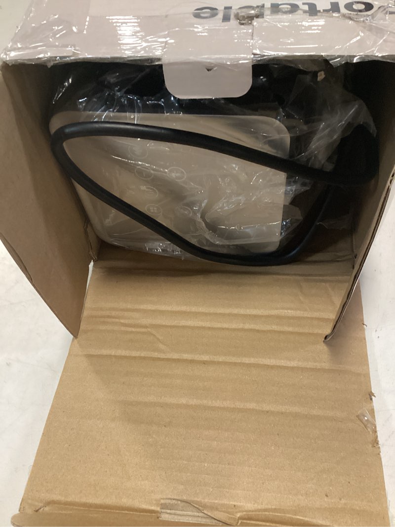 Condition photo showing As Is for Space Heaters for Indoor Use, 1500W PTC Ceramic Electric Heater with Thermostat, Room Temperature Display, 70° Oscillation, Remote Control, 12H Timer, Quiet Portable Heater for Office Bedroom