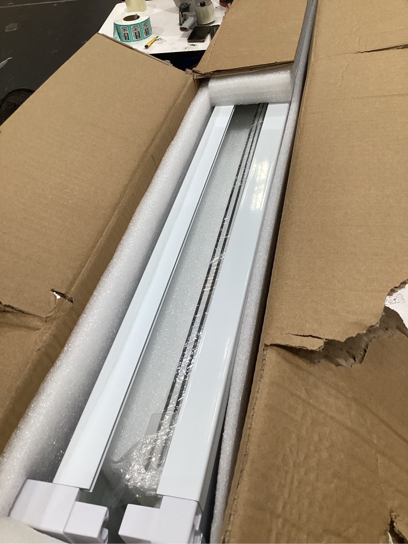 Condition photo showing Good Condition for bucatstate hamster cage metal 2.0 - large hamster enclosure stackable with top access easy assemble 39.3l*19.7w*20.6h inches dwarf syrian hamster tank for gerbil, mouse, rat (774sq inch white) 39.3" l x 19.7" w x 20.6" h white