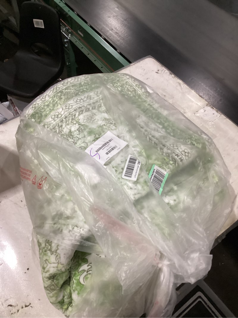 Istana 6x9 Area Rug - Light Green Rugs for Living Room 6x9 - Foldable Boho Rugs for Bedroom - Stain 