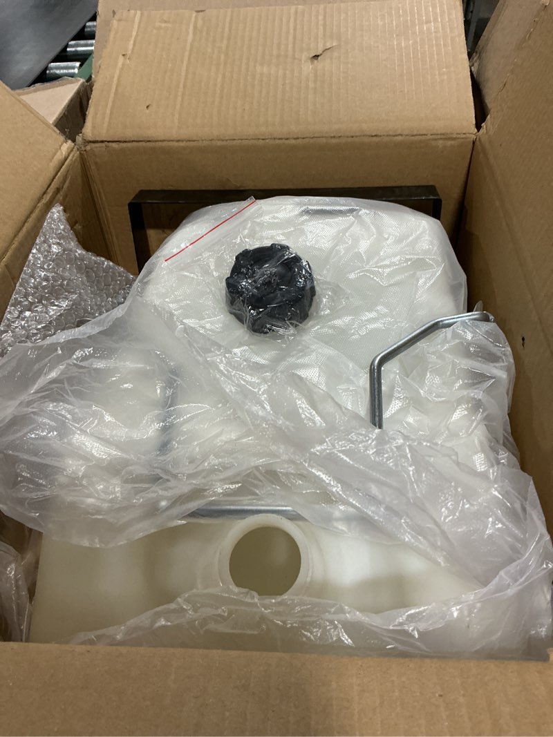 Condition photo showing Good Condition for Fuel Gas Tank with Cap | Compatible with John Deere Scotts Sabre L100 L110 L120 L130 L105 L118 L111 L108 & More | Replace#: GY21876, GY21102, GY20894