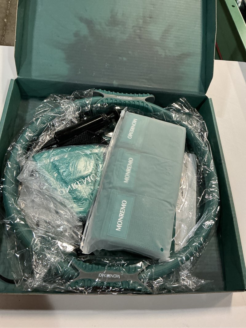 Condition photo showing New/Like New for Pilates Home Workout Kit – 7pc Pilates Set for Women with Toning Ring (Magic Circle), Mini Ball & Resistance Bands. Full Mat Pilates Equipment for Yoga, Core & Stretching at Home