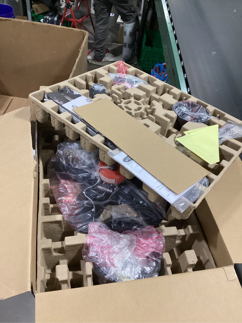 harbor breeze boltz iii easy2hang 52-in matte black with black blades adjustable white led