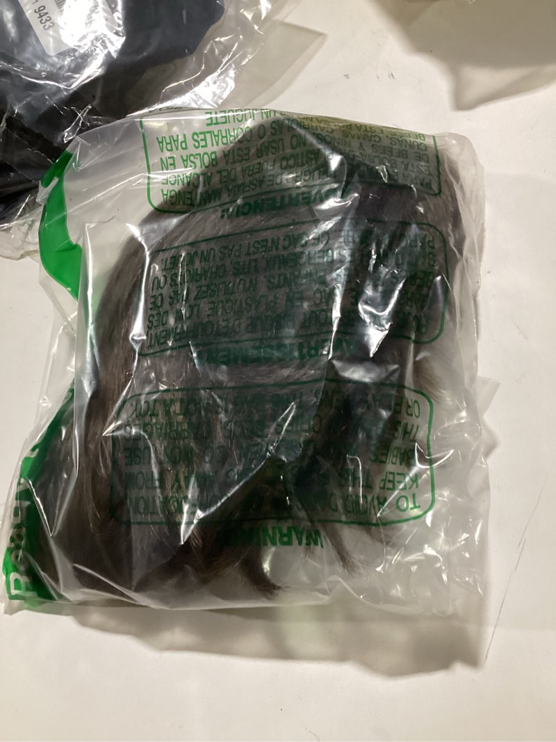 Wigsinway Short Synthetic Wigs Medium Ash Brown Fluffy Straight Full Bang Capless Heat Resistant Fib