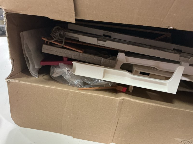 Condition photo showing Good Condition for Schleich Horse Club - 179PC Peppertree Riding Arena Horse Playset with Real Dressage Cards - With Stable Set, 2 Horses, 3 Rider Figurines, Cards and Accessories - Toys for Girls & Boys Ages 5+ | 42639