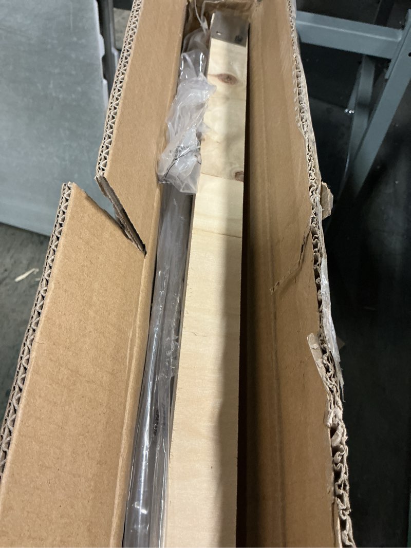 Condition photo showing Good Condition for Wilprep Range Backsplash, 30"x30" Stainless Steel Backsplash with Storage Shelf & Magnetic Knife Rack, Range Hood Stainless Steel Backsplash for Stove, Range Hood Wall Shield with Pre-Drilled Holes 30x30 in.