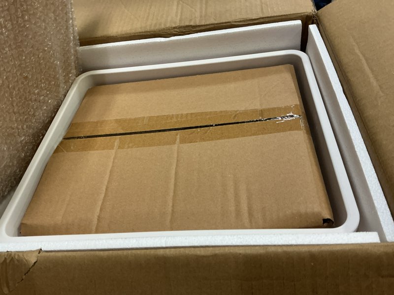 Condition photo showing Good Condition for Rolling Cart with 5 Drawers,Art Craft Cart,Storage Utility Cart with Wheels,Makeup Organizer with Wooden Tabletop,White 5-Drawers White