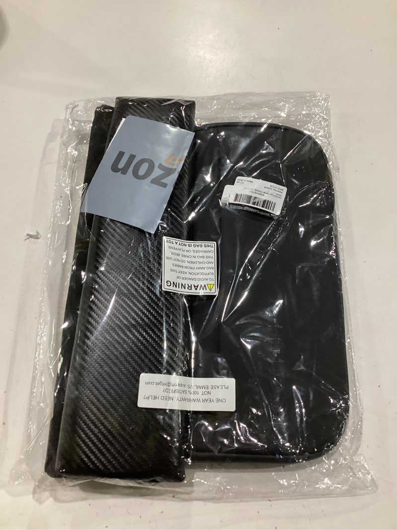 Condition photo showing Good Condition for intget car center console armrest cover for nissan rogue accessories 2021-2026 2022 2023 2024 2025 leather arm rest box lid middle console seat cover protector (carbon fiber cushion, 2021-2024) carbon fiber cushion 2021-2024