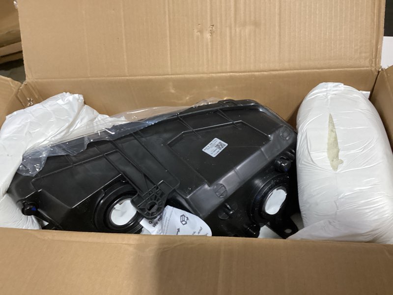 Condition photo showing As Is for weelmoto for 2009-2020 dodge journey headlights assembly replacement for 09 10 11 12 13 14 15 16 17 18 19 20 dodge journey headlight assembly driver side left driver side, clear lens i chrome housing oe replacement
