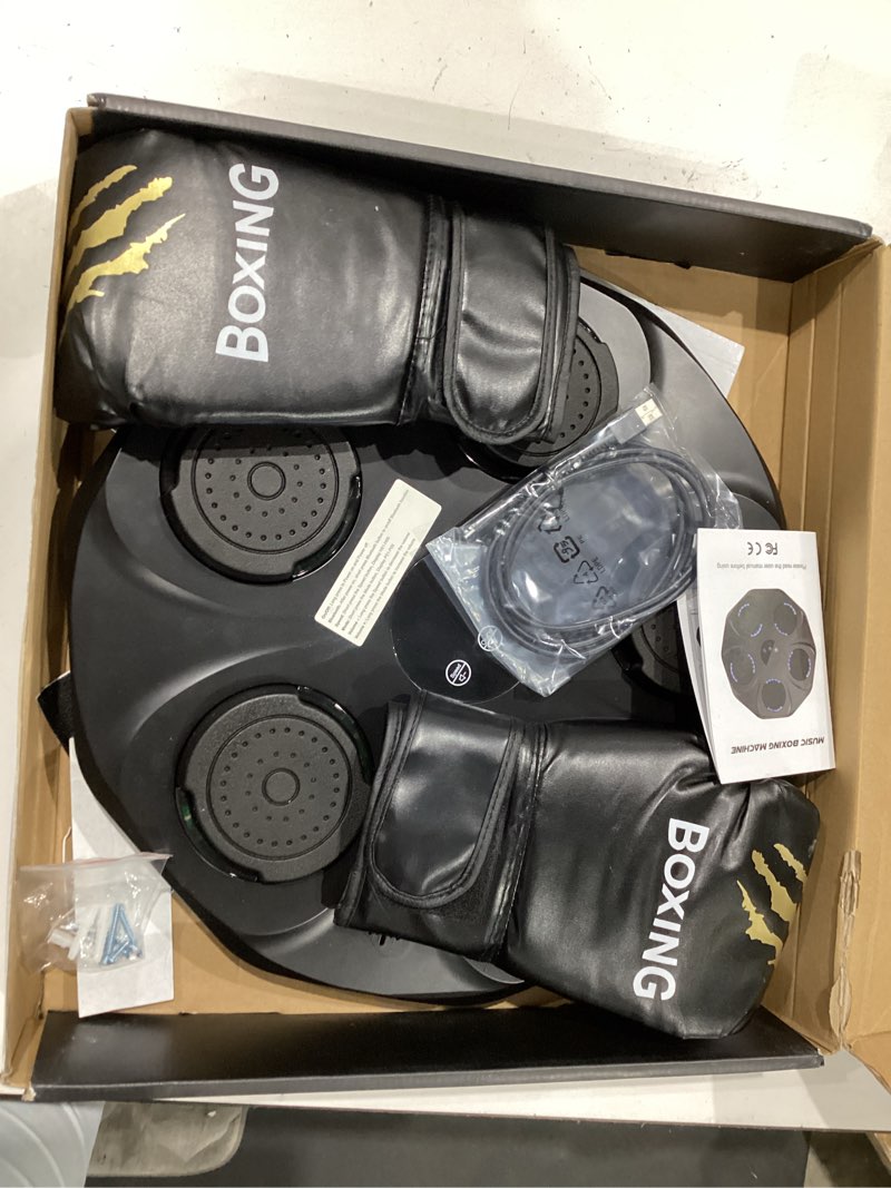 Condition photo showing Good Condition for music boxing machine for adults durable wall mounted bluetooth music punching ma