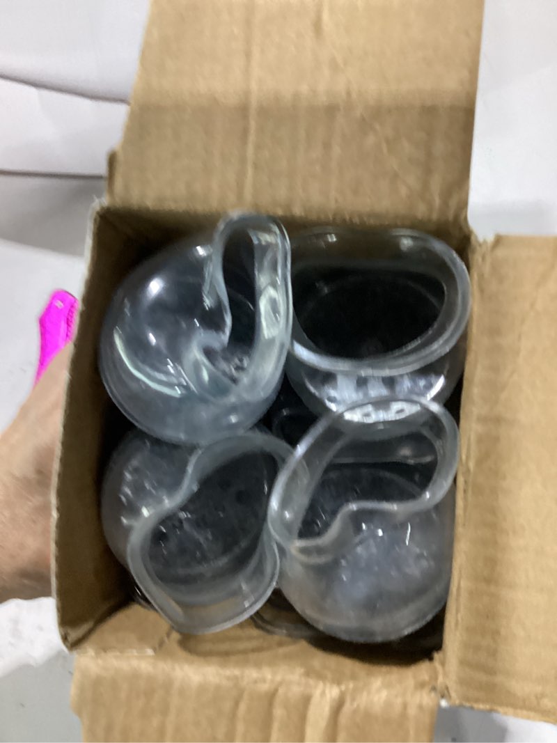 Condition photo showing Good Condition for bumaco 40pcs chair leg floor protectors for hardwood floors anti-scratch | silicone furniture cups reduce noise felt pads covers to protect floors easy to remove universal l clear fit (1-5/16" to 2") universal l clear-40 pcs