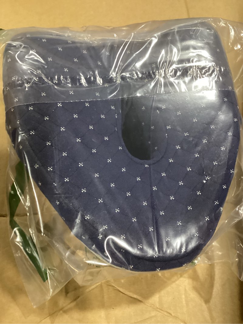 Condition photo showing Good Condition for Alignment Pillows for Side Sleepers,Hip Alignment Pillow, Memory Foam Leg & Knee Pillow,Foam Support Pillow Soothing Relief for HIPS, Knees, Joints, Nerves & Muscles,Adjustable Strap (Grid Blue)