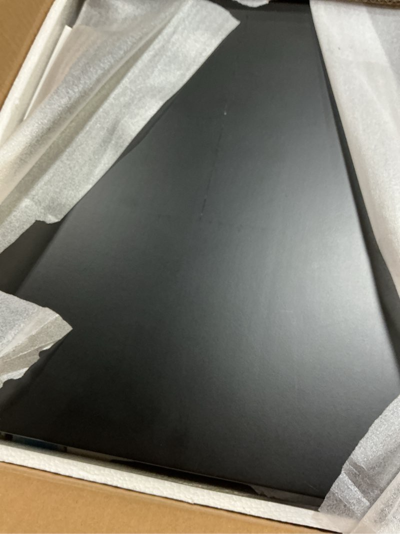 Condition photo showing As Is for LED Compact Gun Shelf with Hidden Storage, Floating Wall Mount Gun Rack with Automatic Induction Windmill Lock and,Concealed Furniture for Secure Storage (Black)