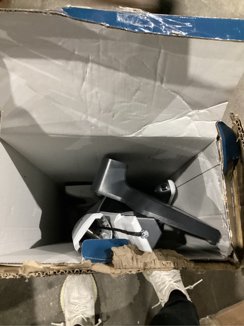 Condition photo showing As Is for electrolux ergorapido cordless 2-in-1 vacuum cleaner with high suction power and 180° easysteer mobility, 48-minute run time, 2 power modes, satin white standard