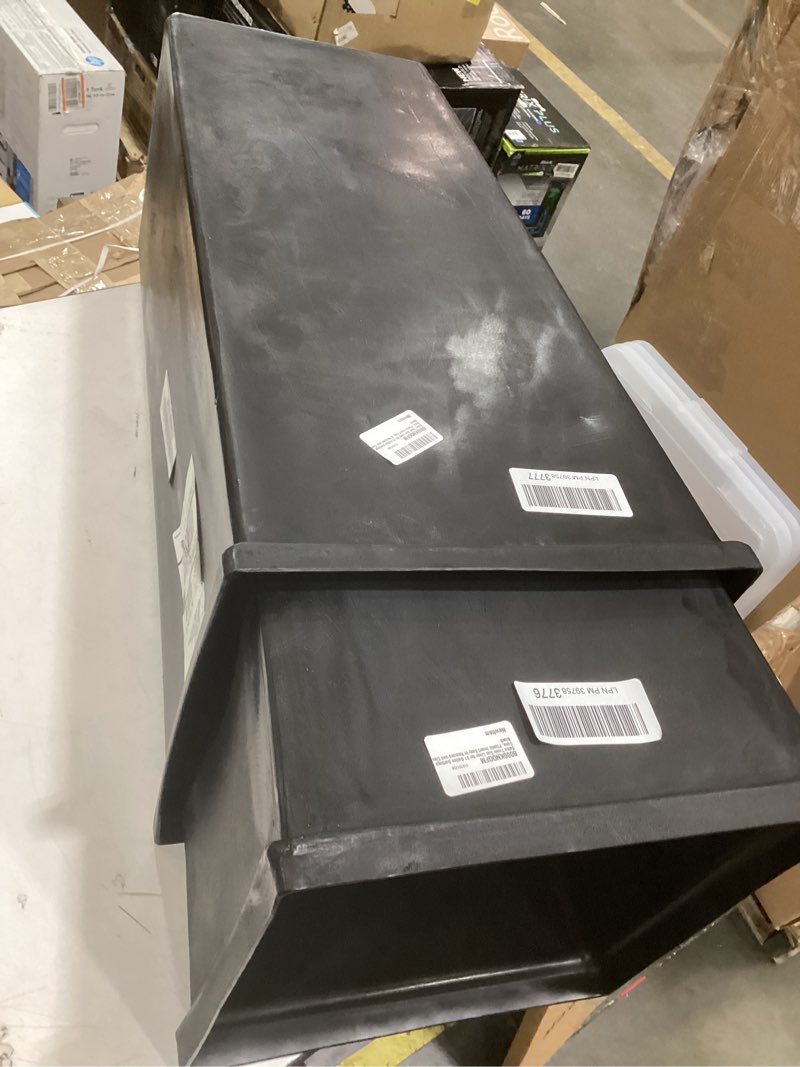 Condition photo showing Good Condition for safco trash can liner for 21 gallon garbage cans, plastic insert easy to remove and clean, black