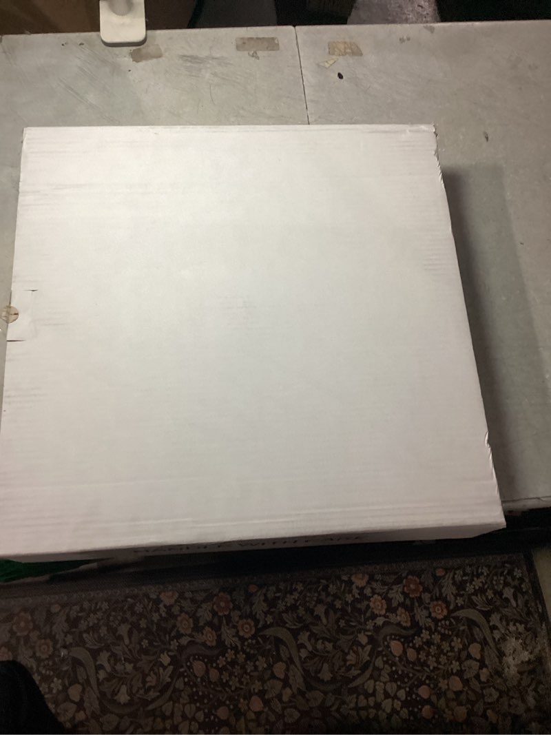 Condition photo showing New/Like New for Lithonia Lighting DFMR19 M6 Diffuser for 19-Inch Low Profile Round Fluorescent Flush Mount , White 19 inch