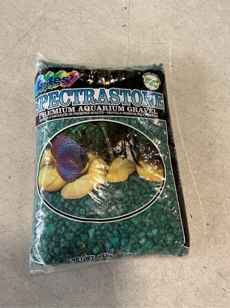 Condition photo showing New/Like New for Crushed Pebbles - 5 lb  Green