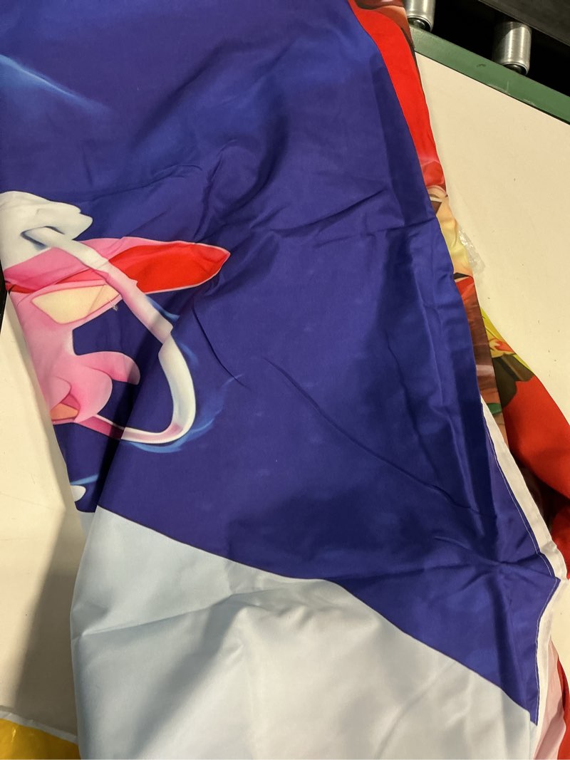Condition photo showing Good Condition for 3d printed bedding set with super mario, also suitable for duvet cover
