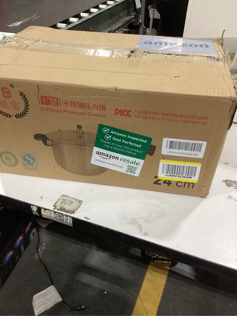 Condition photo showing Good Condition for U-Shape Pressure Cooker