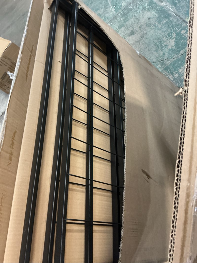 Condition photo showing Good Condition for Amazon Basics Foldable Metal Platform Bed Frame with Storage, Sturdy Steel Support, No Box Spring Needed, 14-inch High, Tool-Free Setup, Twin Size, Black Twin 14 Inch ( Foldable)