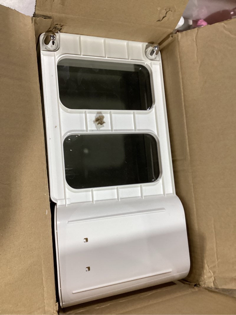 Condition photo showing Good Condition for Makeup Organizer with Drawers, Skincare Organizer (Large Size Thick), Storage Box Cosmetic Display Cases, Make up Organizers for Vanity, Dresser, Desk, Kitchen, Countertop (White)