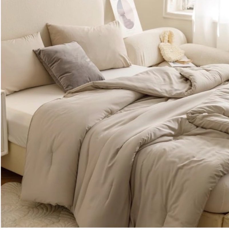 ROSGONIA California King Comforter Set Oatmeal, 3pcs Bedding (1 Boho Cal King Comforter & 2 Pillowca