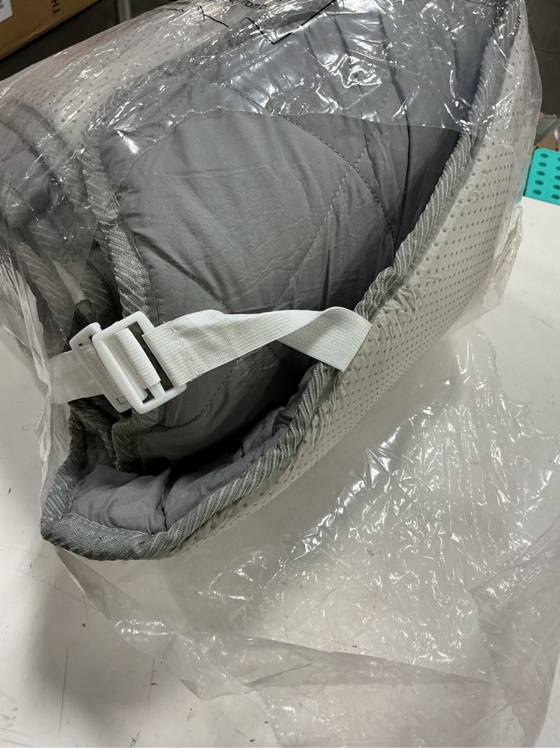 Condition photo showing Good Condition for quilted foam mattress topper pad, non-slip super soft comfortable 75"x30", cool sleeping pad for camp cot/rv bunk/narrow twin beds grey
