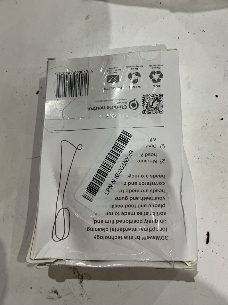 Condition photo showing Good Condition for suri recyclable plant-based, electric toothbrush heads - long lasting replacement heads | compatible only sonic electric toothbrush - midnight black, pack of 3 midnight black heads
