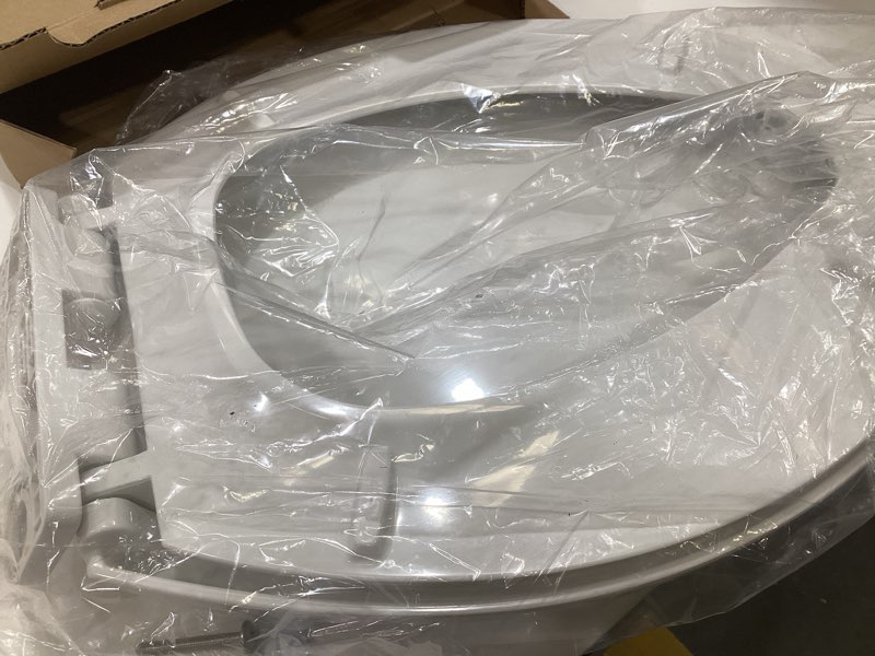 Condition photo showing Good Condition for kohler cachet® nightlight soft close toilet seat elongated, readylatch®, grip-tight hardware, white white elongated night light