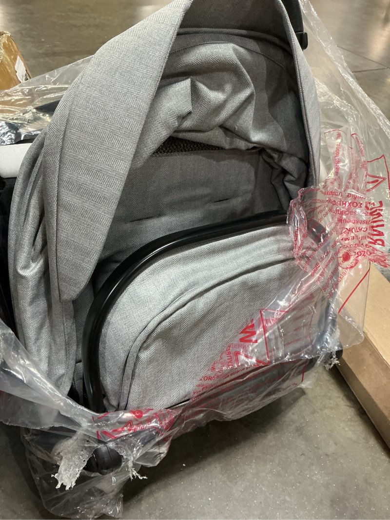 Condition photo showing Good Condition for lightweight travel stroller for baby & toddlers - easy fold & compact stroller with canopy, storage basket, multi-position recline & convenient one-hand fold (grey)
