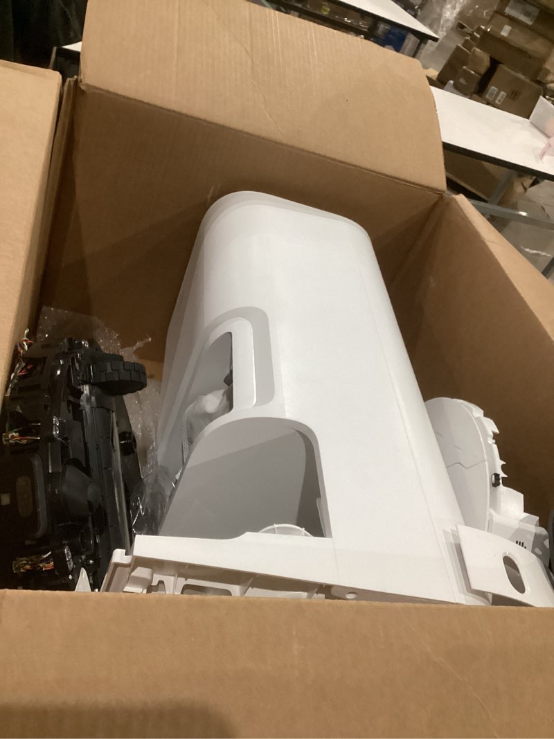 Condition photo showing As Is for mova p10 pro ultra robot vacuum and mop 13,000pa suction, 140°f hot water auto mop washing & drying, dual spinning extenable mop,10.5mm lifting for carpet, 360°obstacle avoidance, app control p10pro ultra