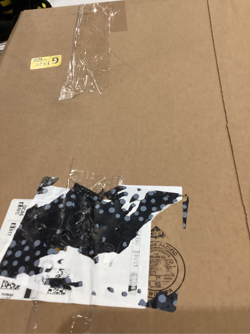 Condition photo showing As Is for Fullhawl 10 Pcs Extra Thin White Pizza Boxes 16 x 16 x 2 Inches Paperboard Pizza Box Takeout Contain