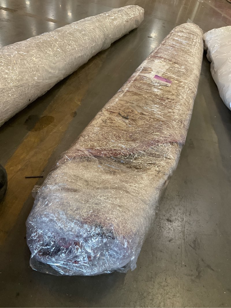 Condition photo showing Good Condition for well woven barclay sarouk black traditional area rug 7'10'' round 7'10" (round) round black
