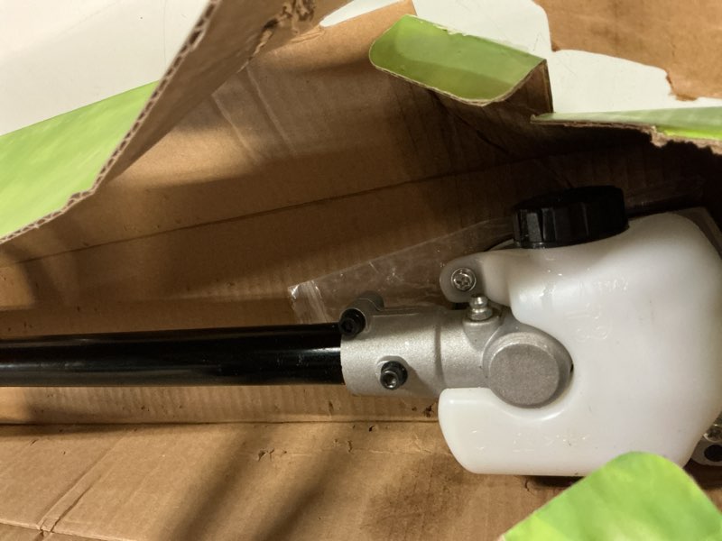 Condition photo showing Good Condition for pole saw attachment (12") fits for ryobi,kobalt,craftsman,weed eater,mtd pro,troy-bilt,toro,john deere,cub cadet,hus 128ld most brush cutter/string trimmer (black)