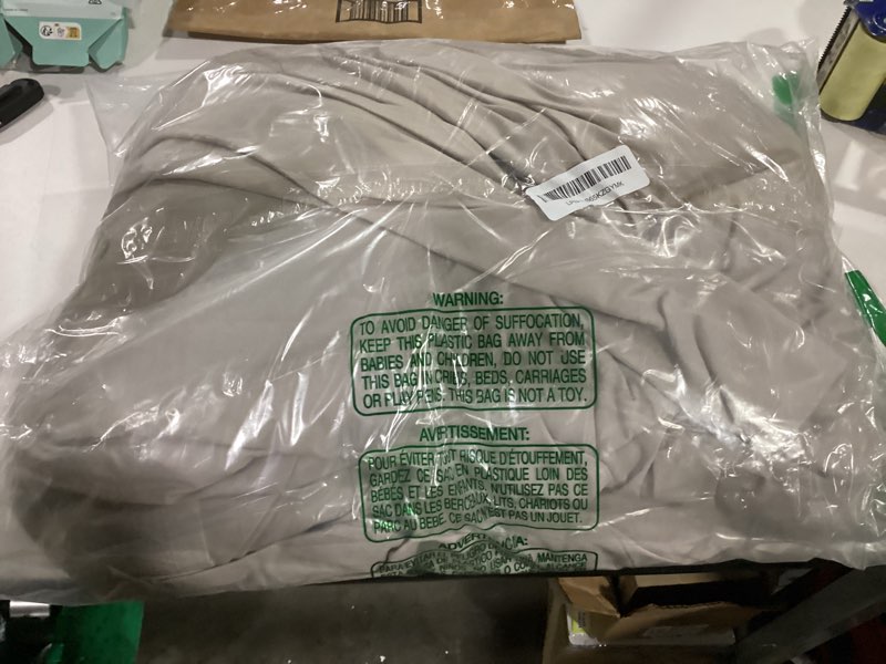 Condition photo showing As Is for Flex Top Split Head King 4 Piece Sheet Set - Comfy Breathable & Cooling Bed Sheets Set - Hotel Luxury Bedding for Women, Men, Kids, Teens, Boys & Girls - Deep Pockets, Ultra-Soft - Oeko-Tex - Wheat 11 - Wheat Split Head/Flex Top