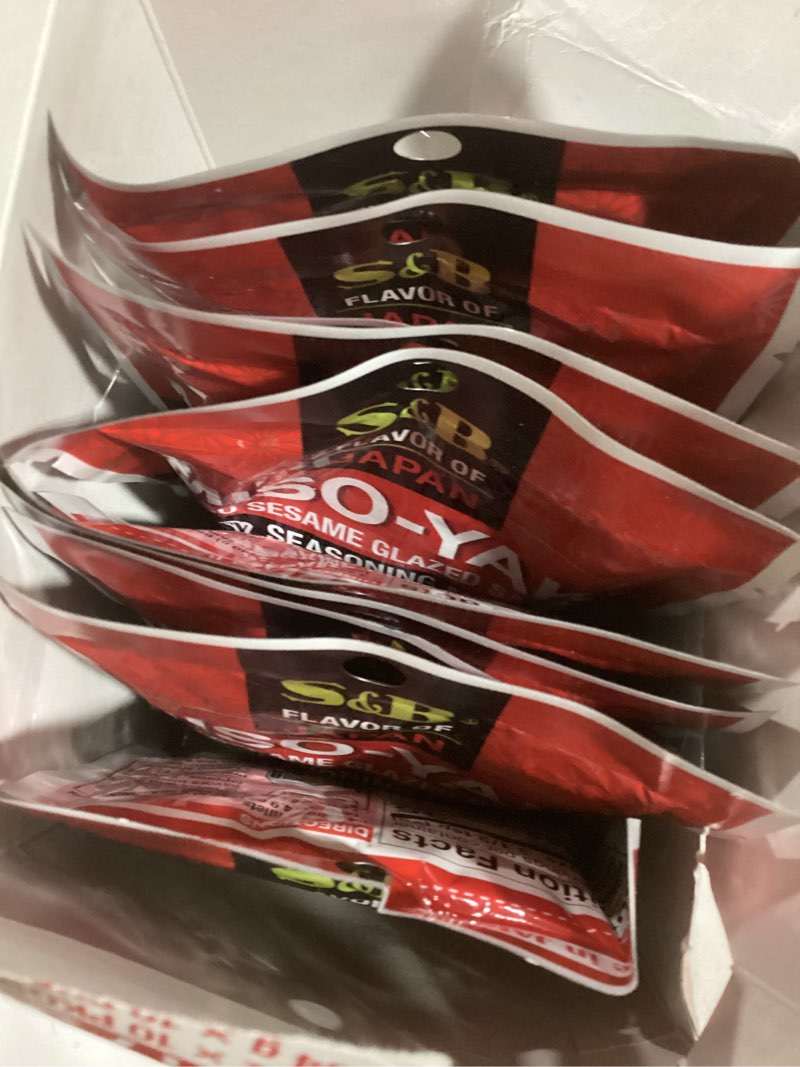 Condition photo showing Good Condition for S&B Miso Yaki Seasoning Mix 1.19oz (Pack of 10)