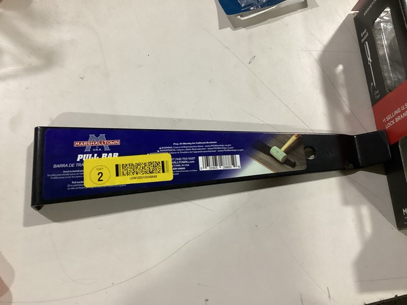 Condition photo showing As Is for Marshalltown Flooring pull bar