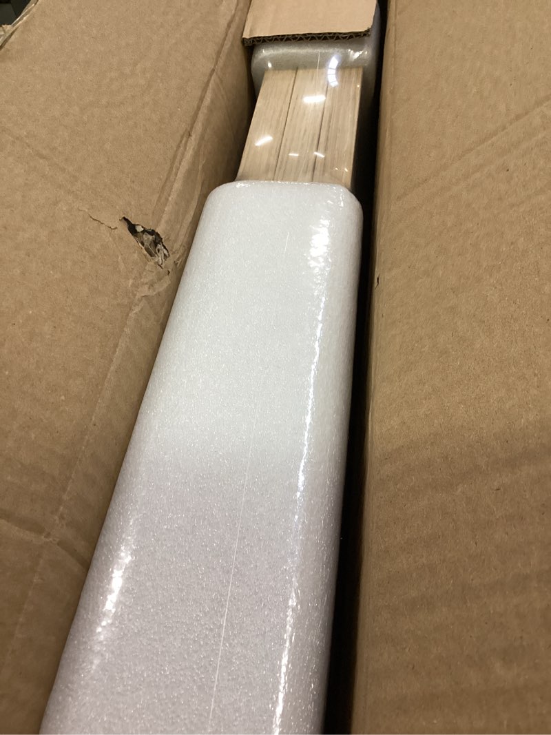 Condition photo showing New/Like New for Yaetm Minimalist 24x36 Oak Wood Frame for Poster, Natural Solid Wood 24x36 Picture Frame Set of 3, Lightweight, Wall Decor for Office, Gallery & Home (3 Pack, Oak) 24x36 - 3 pack Oak