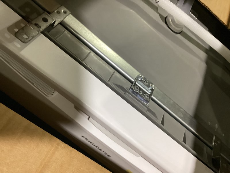 Condition photo showing Good Condition for frigidaire 24 in. white front control smart built-in tall tub dishwasher