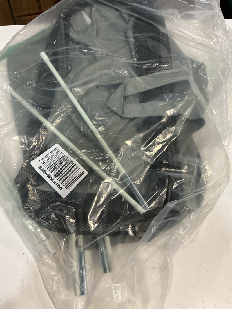 Condition photo showing As Is for efluky Slim Laundry Basket, Narrow Laundry Hamper with Handles, Collapsible Dirty Clothes Hamper, Tall Laundry Bin for Laundry Room, Dorm and Bedroom, 19.8 Gallon (75L) Grey Grey 75L without Lid