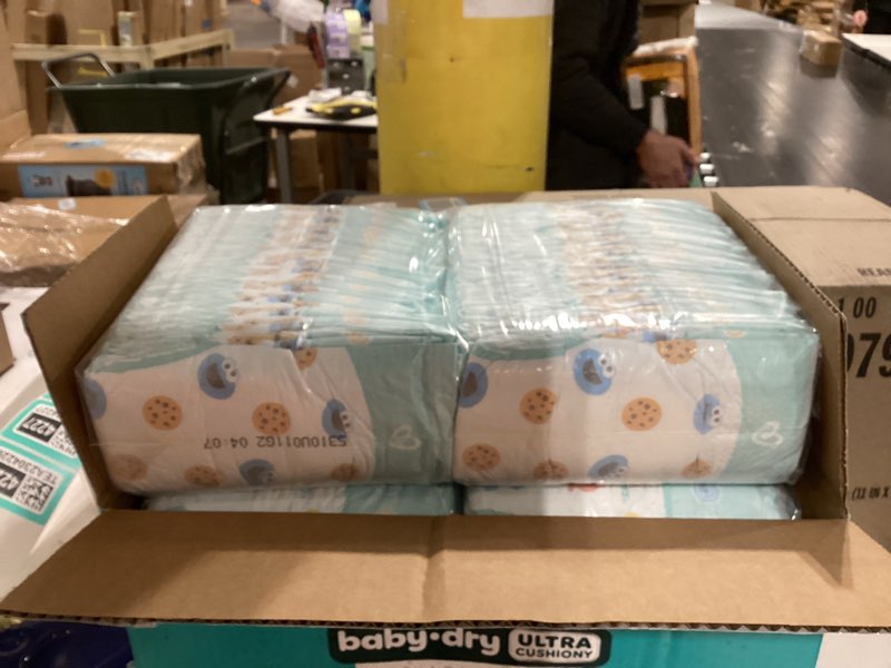Condition photo showing Good Condition for pampers diapers - baby dry - size 3, 104 count, absorbent disposable infant diaper (packaging may vary) size 3 104